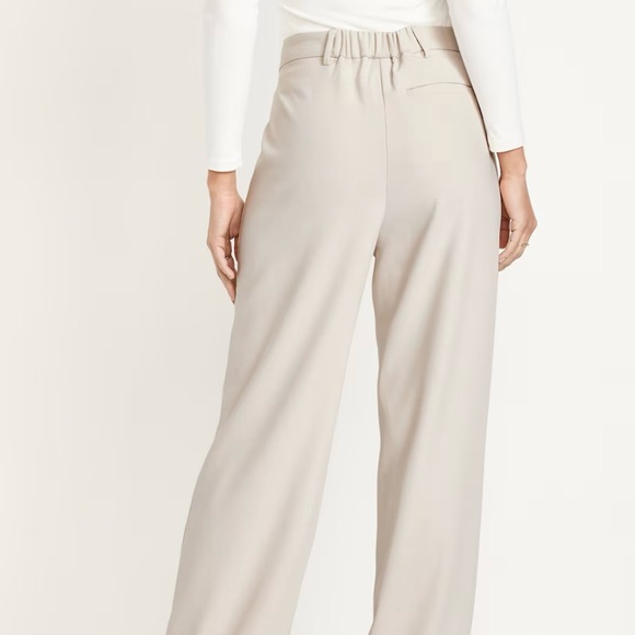 Old Navy NWT M Extra High-Waisted Taylor Wide-Leg Trouser Pants - Picture 6 of 8